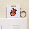 Azeeda 'Cute Kawaii Mango' Keyring Tape Measure/Spirit Level Tool (KM00038652)