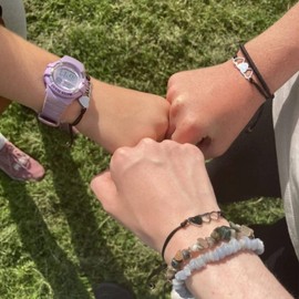 Long tiantian Best Friend Bracelets for 3/4/5/6 Bff Bracelets Friendship Bracelets Gifts for Women Teen Girls, Copper, other