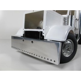 Tamiya Custom Aluminum Front Bumper predrill hole Tamiya 1/14 RC Globeliner King Hauler