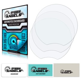 Speedo Angels SATR53UC Dashboard Screen Protector for Triumph Street Scrambler (2017+), 3 x Ultra Clear