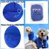 ChoChoCho Stylish Streetwear Blue Dog Sweatshirt Tracksuits, Cats Hoodies, Dog