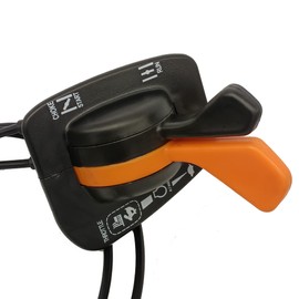 Dosens GY20948 Throttle Choke Cable Compatible for John Deere GY20772 Twin Control Handles Fit JD Model 125 135 145 155C 190C LA120 LA130 LA140 LA150 X140 LA135 LA145 LA155 LA165 LA175