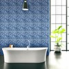 LSDECO 5 Sheets Glass Mosaic Tiles Backsplash, Pool Tiles, 12"