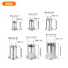 sourcing map 210Pcs Rivet Nut Flat Head, M3, M4, M5,