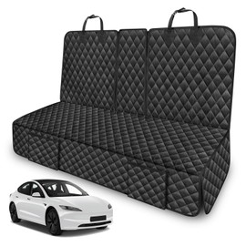 TAUYANG Dog Car Seat Cover for Back Seat Compatible with Hyundai Elantra/Elantra N Tucson Sonata Ioniq 5 6 Accessories Waterproof Non-Slip Pet Bench Seat Covers Sedan Backseat 2026 New