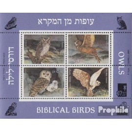 Israel Block33 (complete.issue.) fine used/cancelled 1987 Birds the Bible (Stamps for collectors) Birds