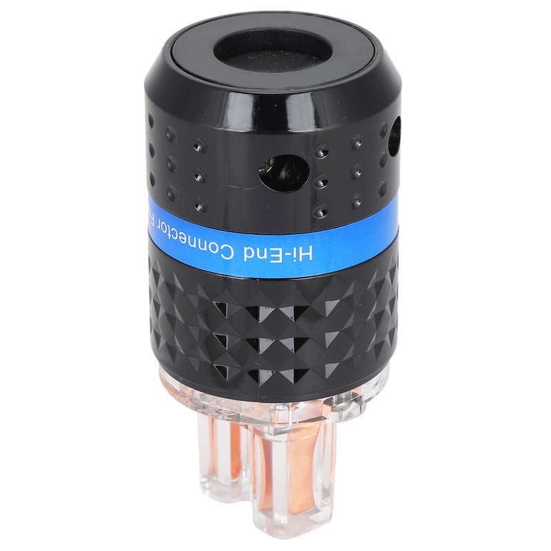 Monosaudio E103/F103 Power Plug Transparent Pure Copper Power Plug Audio