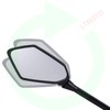 FOVPLUE Long Rear View Mirrors,Motorcycle Left and Right Mirrors Adjustment
