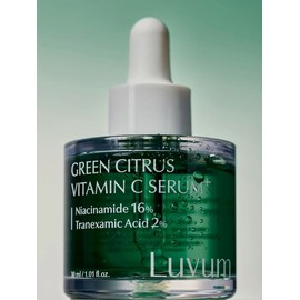 [2 Week Glow Tone Up] Green Citrus Niacin Vita Plus Whitening Blemish Serum 30ml / [2주 광채톤업] 그린 시트러스 나이아신 비타 플러스 미백 잡티 세럼 30ml