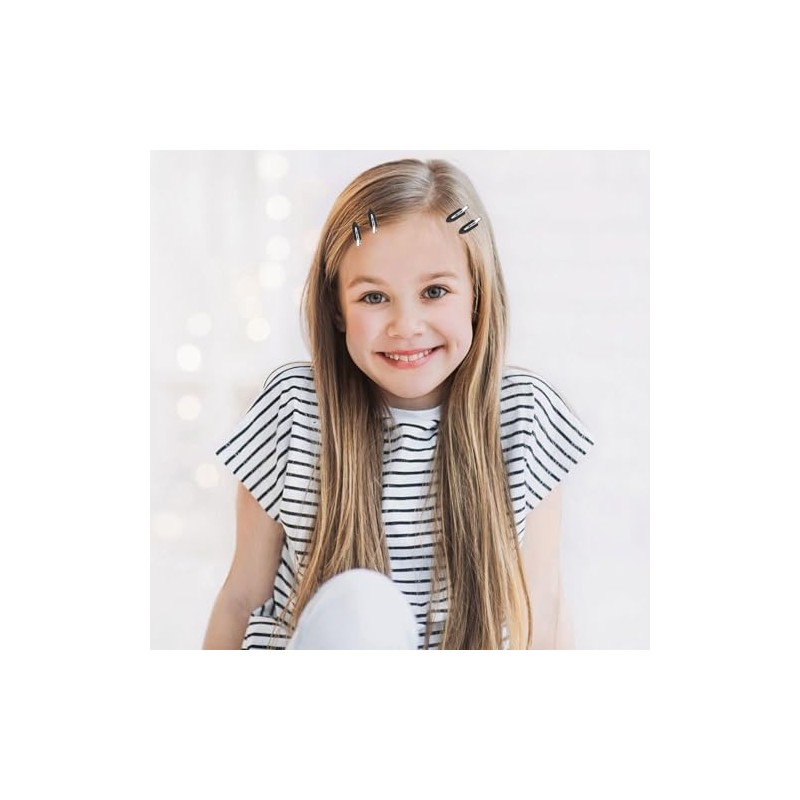 30Pcs Pinzas para Cabello Sin Doblars para Mujeres y Niñas,