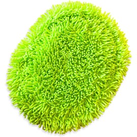 LIDUN TB-LS1 Car Wash Mop, Replacement Car Wash Sponge, Replacement Microfiber (Awesome Rod) Body [Green 1]