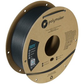 Polymaker PA612-CF Nylon Filament 2.85mm 0.5kg Black Carbon Fiber Nylon 3D Printing Filament - PolyMide PA612-CF Strong & Low Moisture Sensitive 3D Printer Filament