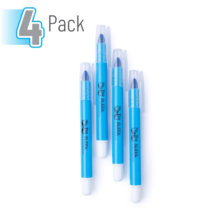 Mr. Pen No Bleed Gel Highlighter, Bible Highlighters, Blue, Pack