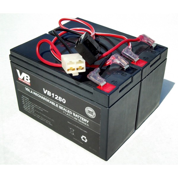 MX350 Razor Battery Replacement - Includes Wiring Harness (8 ah