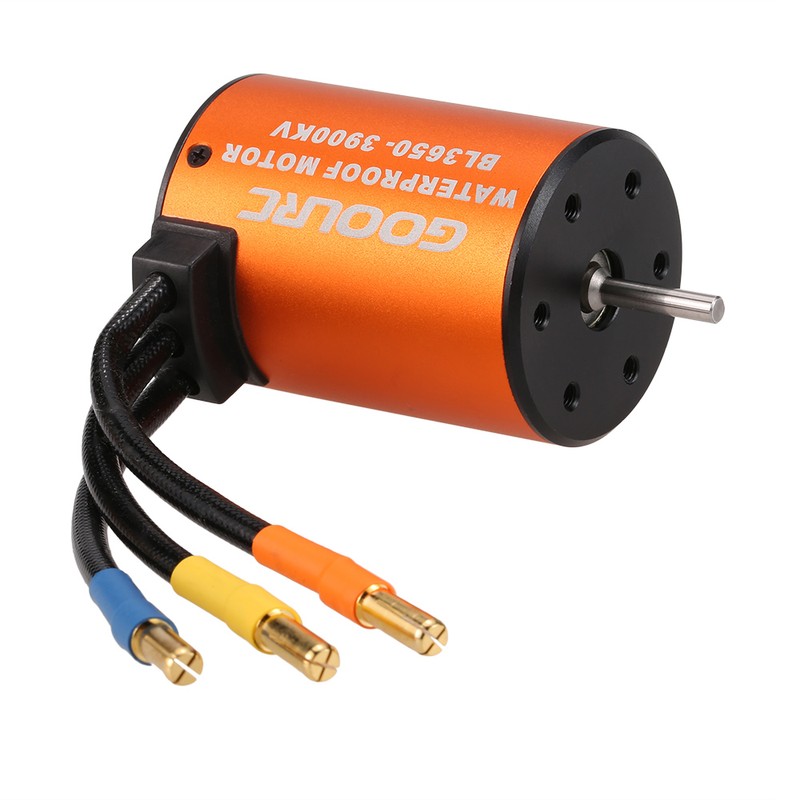 GoolRC 3650 3900KV Waterproof Brushless Motor for 1/10 RC Car