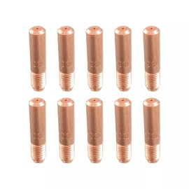 Smart Weld Contact Tips Nozzle Gas Diffuser Liner fits Hobart Handler 100 MIG Welder - 2-pk Gas Diffuser