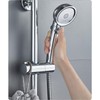 Adjustable Shower Head Holder for Slide Bar,Universal 18-25MM O.D. Rail