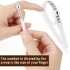 Ring Sizer Measuring Tool,Ring Measurer and Mens Ring Sizer,7pcs Rings
