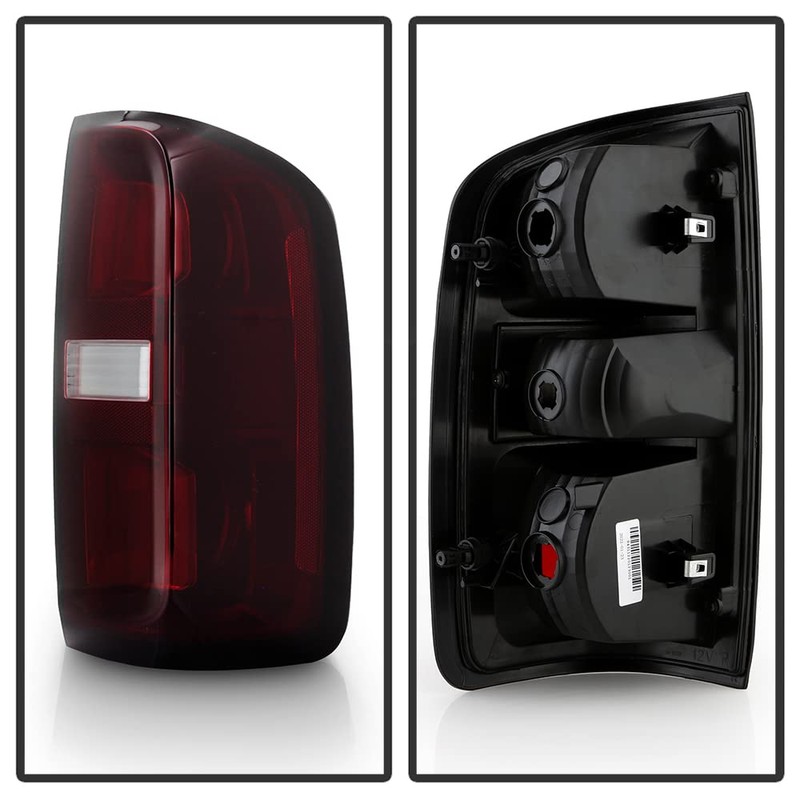 ACANII - For 2015-2022 Chevy Colorado Red Smoked Lens OE