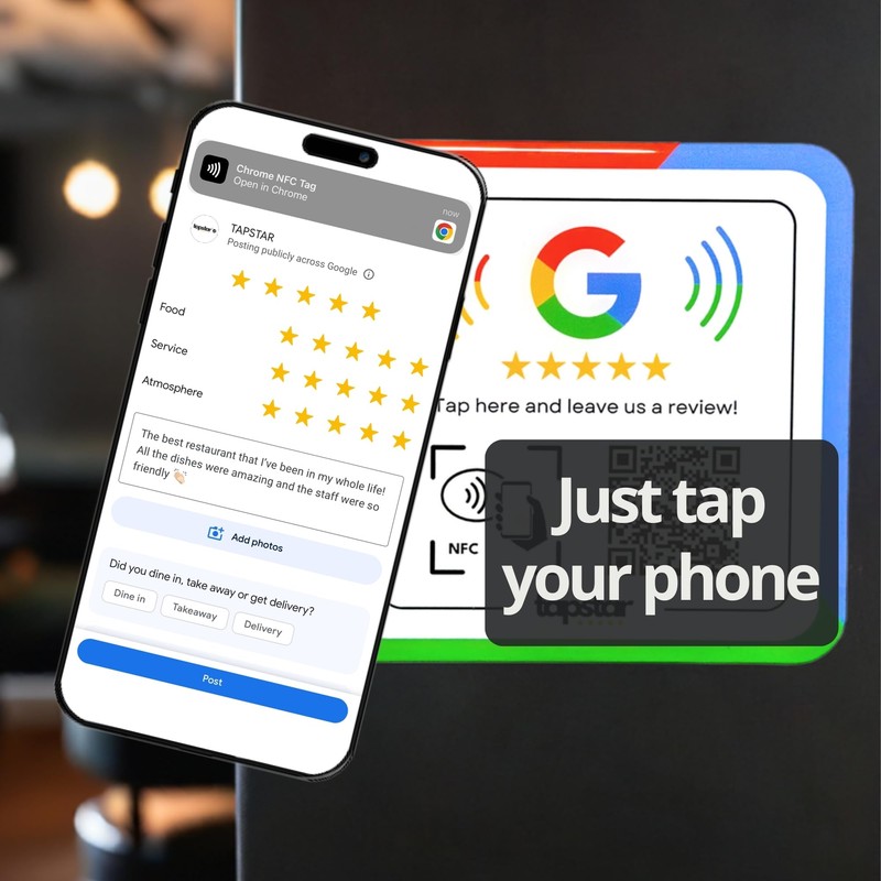 Acrylic Sheet Google NFC and QR Sticker NFC Sticker Google