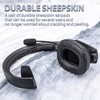 B450-XT B550-XT Replacement Ear Pads Sheepskin Leather Ear Cushion Compatible