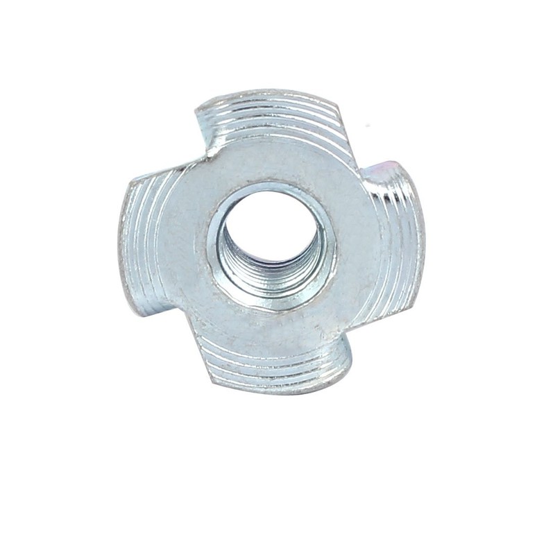 Sourcingmap 1/4-inch Thread Dia 12mm Height 4 Prongs Fully Threaded