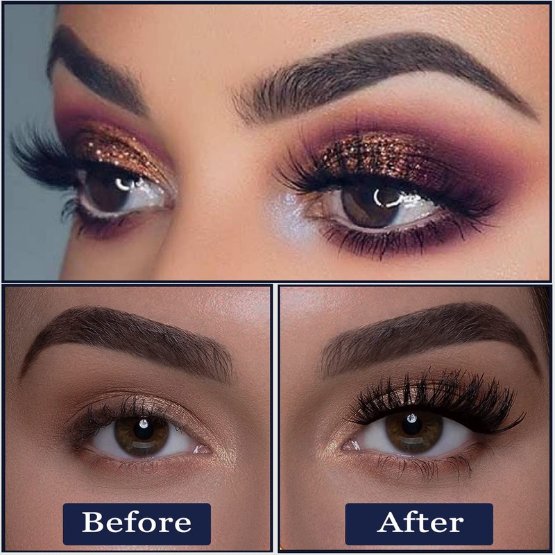 3D Magnetic Eyelashes with Eyeliner Kit - 7C SevenCrown Magnetic