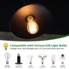 E26 Light Socket,Standard Medimun Screw Bulb Socket Lamp Holder,Porcelain Light