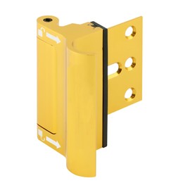Prime-Line U 114706 High Security Door Lock, Brass