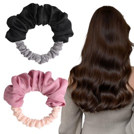 Thoquene 2 Stück Lockenwickler Ohne Hitze, Lockenband Über Nacht