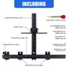 Cabinet Hardware Jig,Aluminum Alloy Cabinet Door Handle Jig for Handles