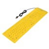 Foldable Silicone Keyboard 108 Keys Silicone Foldable USB Wired Waterproof