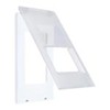 Panasonic WTA795129W Advanced Series Switch Plate with Protective Cover, For Double Handle Top Cover, White, Width 2.8 x Depth 5.1 x Height 5.0 inches (72 x 13 x 127 mm)