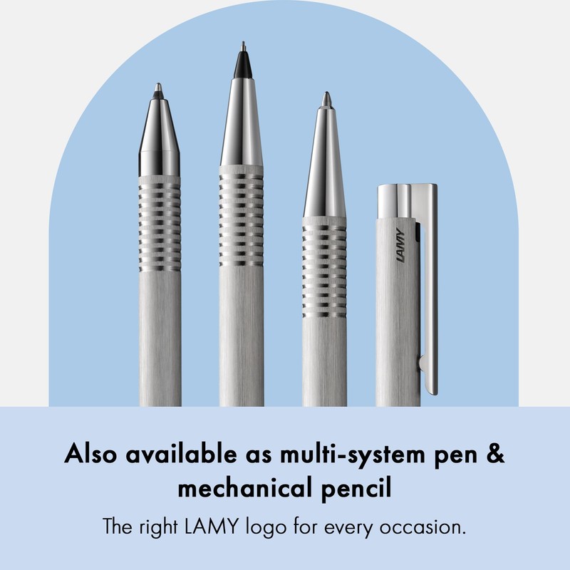 Lamy logo brushed - Ballpoint Pen in an elegant &