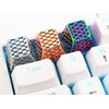 MECHKYP Metal Artisan Keycaps,CNC Zinc Alloy Custom Keycap,Mechanical Keycap,Unique Hollowed-Out