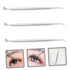 DOITOOL 3pcs Stainless Steel Eyelash Separator Tool for Brow Lamination
