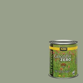 Rodda Paint CASCADIA ZERO Interior Satin Paint & Primer in One, Quart, Fern Gully