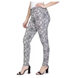 Seven7 New Women Jeans, Size:10, By Seven 7, High Rise Tummyless Skinny. NEUTRAL SNAKE.