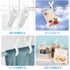 MITUKE Clothespins 8 Pieces Large Strong Laundry Pinch Futon Clip