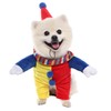 Yoption - Disfraz de payaso para perro, Halloween, Navidad, divertida
