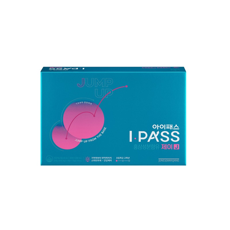 Jeonggwanjang 정관장 아이패스 J 40ml 30포 Korean Red Ginseng I-Pass