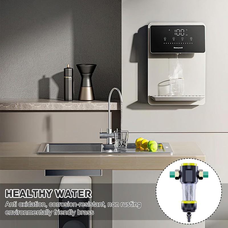 360 Degree Automatic Backwash Filter, Water Filter, Reusable, Tap Water