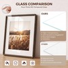 18x24 Picture Frame, Large Rustic Poster Frame 18"x24", matted to