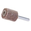 sourcing map 20mm Flap Wheels Shank Mounted Sandpaper Abrasive Wheel