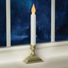 612 Vermont Battery Operated LED Window Candles with Flickering Amber