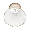 3Pcs E14 Clip On Lamp Shade Indoor Modern Fabric Candle