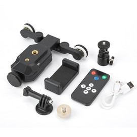 Electric Smart Photography Track Car Rail for Mobile Phone Camera with Wireless Remote Control