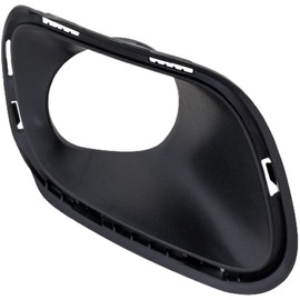 For Jeep Cherokee 2014 15 16 17 2018 Fog Light Bezel Driver Side | Front | Textured Black | TEO Plastic | Replacement For CH1038224 | 191275821862, 68203221AA