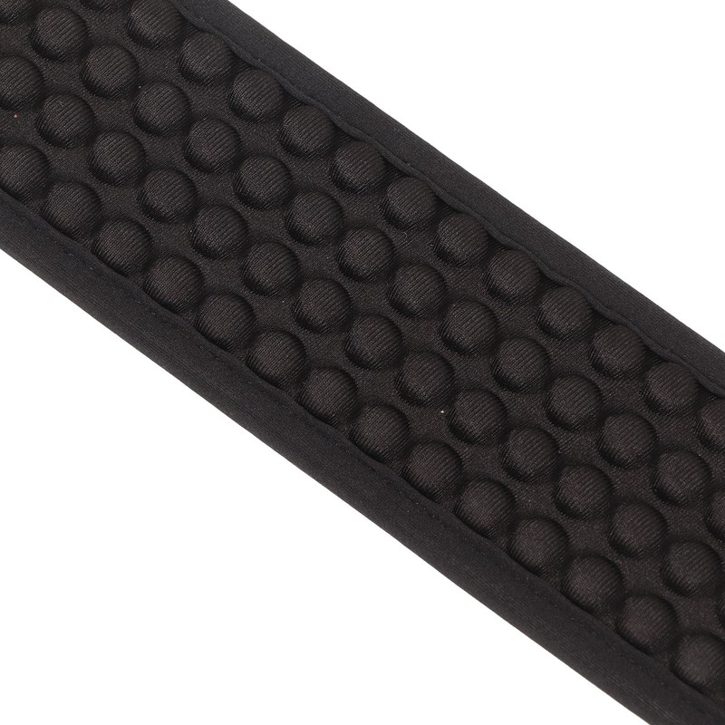 Guitar Strap Breathable Thickened Wider Regulable Decompression Black Bass Shoulder