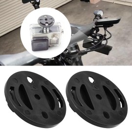 SG Store 2 Sets Bicycle Computer Holder Fixed Base Stopwatch Holder Fixed Male Seat Dial Mounting Base Compatible with Garmin 32 x 29 x 2 mm Black